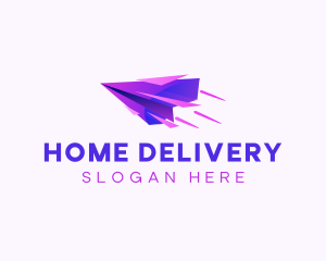 Fast Paper Plane logo design