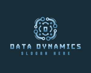 Data Technology Software logo design