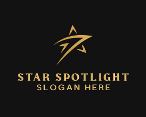 Arrow Star Direction logo design