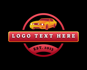 Luxury - Car Detailing Vehicle logo design