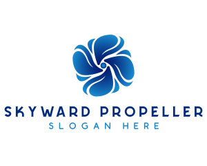 Cyber Propeller Program logo design