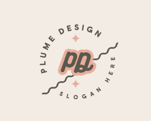 Feminine Designer Studio logo design