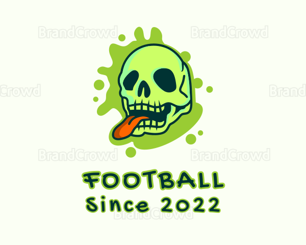 Streetwear Skull Graffiti Logo