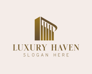 Hotel - Luxury Hotel Building logo design