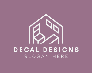 Home Furniture Interior Design logo design