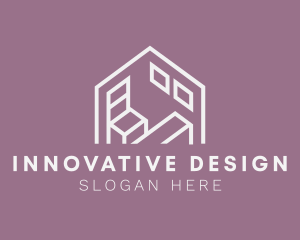 Home Furniture Interior Design logo design