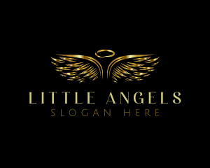 Angelic Flying Wings logo design