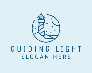 Blue Rock Lighthouse logo design