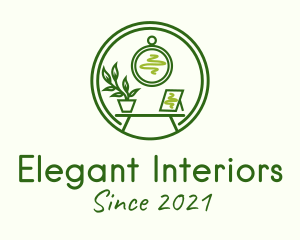 Green Furniture Homewares logo design