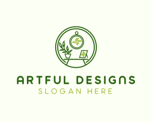 Green Furniture Homewares logo design