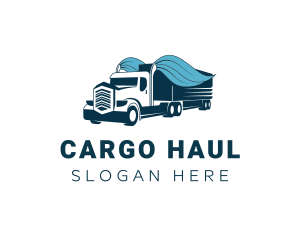 Forwarding Truck Logistics logo design