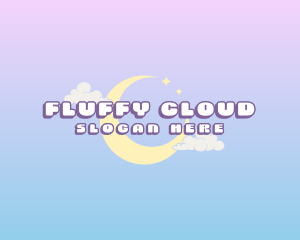 Moon Cloud Business logo design