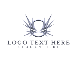 Ring - Metallic Aviation Wings logo design