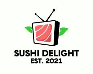 Sushi - Sushi Food Television logo design