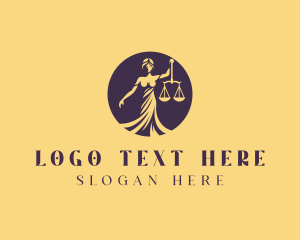 Empowerment - Attorney Woman Justice logo design