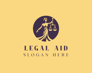 Attorney - Attorney Woman Justice logo design