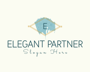 Elegant Cosmetic Watercolor logo design