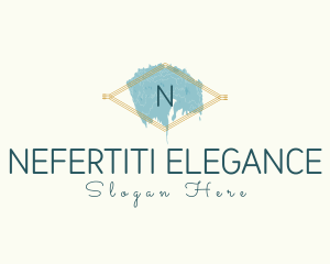 Elegant Cosmetic Watercolor logo design