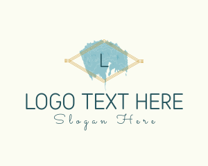 Elegant Cosmetic Watercolor Logo