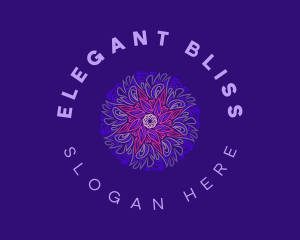 Pattern - Purple Mandala Star logo design