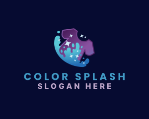 Laundry Shirt Cleaning logo design