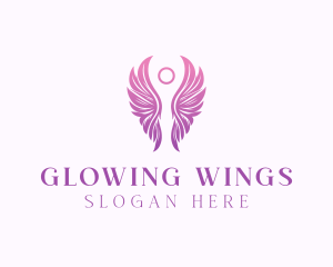 Angel Wings Charity logo design