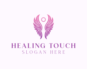 Angel Wings Charity logo design