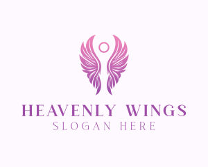 Angel Wings Charity logo design