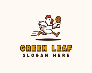 Chicken Restaurant Dining Logo