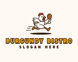 Chicken Restaurant Dining logo design