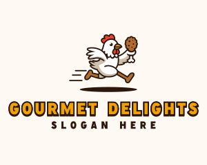 Chicken Restaurant Dining logo design