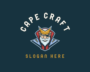 Cape - Game Master Villain logo design