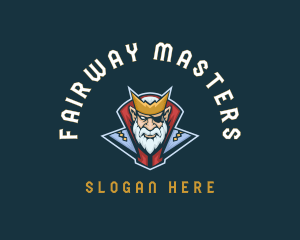 Game Master Villain logo design