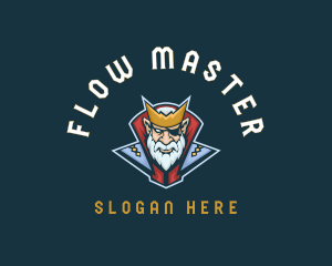 Game Master Villain logo design