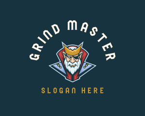 Game Master Villain logo design