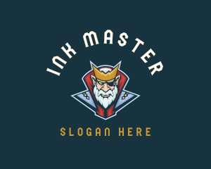 Game Master Villain logo design