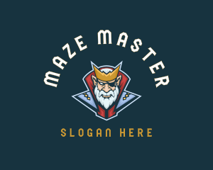 Game Master Villain logo design