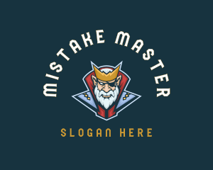 Game Master Villain logo design