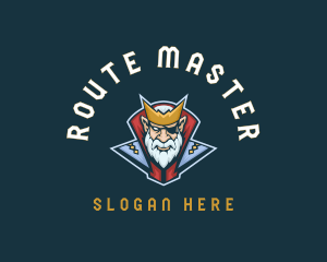 Game Master Villain logo design