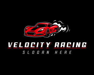 Car Speed Racing  logo design