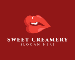 Sexy Lips Cosmetic logo design