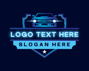 Drag Race - Car Vehicle Detailing logo design