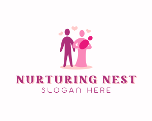 Parenting - Family Parenting Fertility logo design