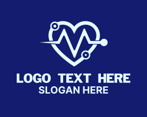 Cardiologist - Medical Heart Lifeline logo design