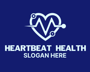 Cardiology - Medical Heart Lifeline logo design