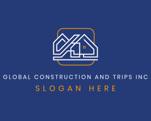 Home Property Construction  logo design