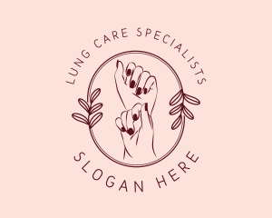 Hand Care Manicure logo design