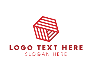Line - Generic Hexagon Company logo design