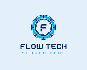 AI Software Technology logo design