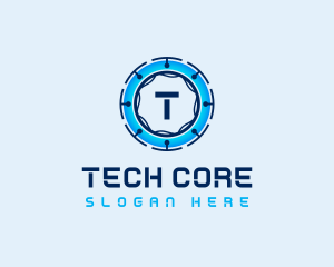 AI Software Technology logo design